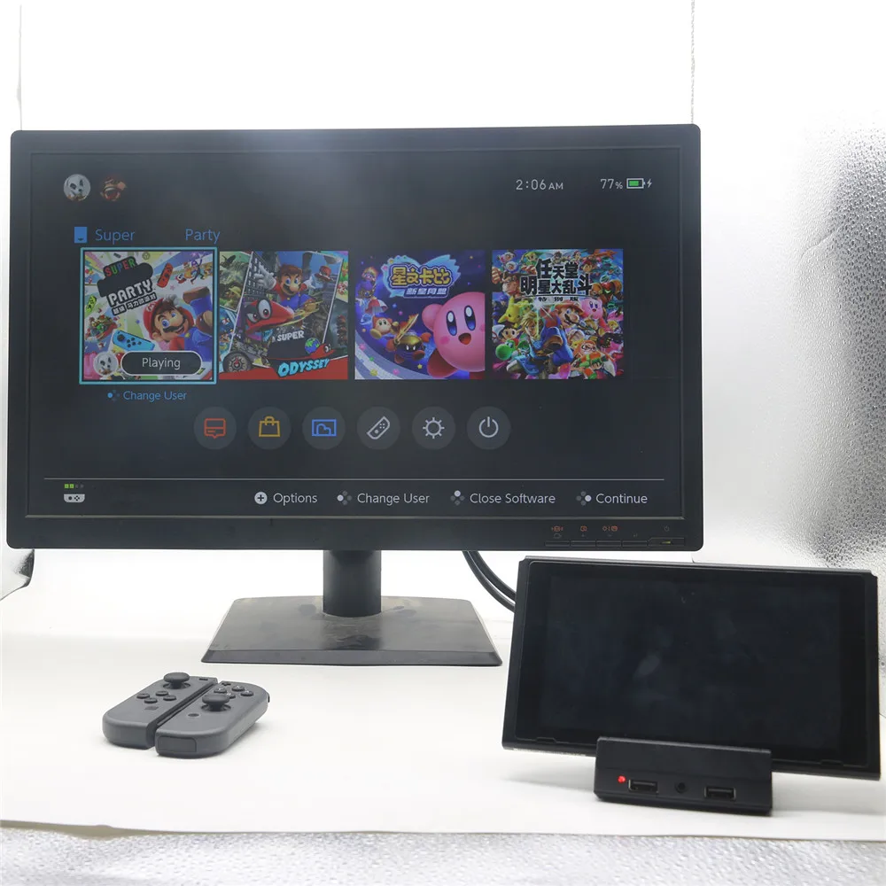 Для rend Переключатель консоли видео конвертер портативный HDMI ТВ Замена док-станции зарядное устройство Держатель для rend переключатель