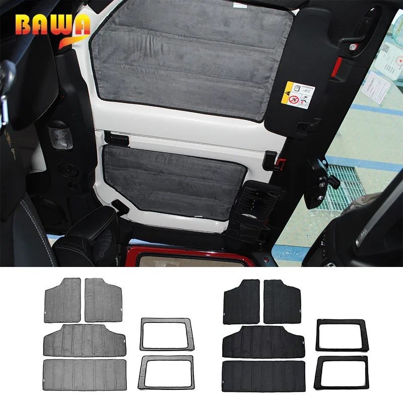 BAWA Heat Insulation Cotton Pad for Jeep Wrangler JK 2012 2017
