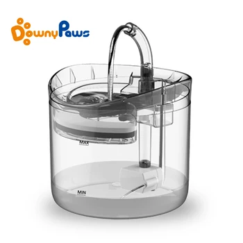 

1.8L Automatic Cat Water Fountain With Faucet Dog Water Dispenser Transparent Drinkers For Cats Pet Drinking Bowl Auto Feeder