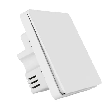 

Wireless Smart Push Switch 86 Type Panel Switch Smart Home 2.4Ghz Wi-Fi Light Switch, Works with Alexa, Google Assistant