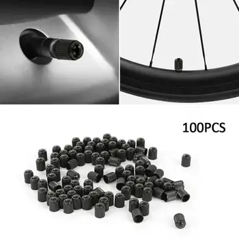 

100pcs Car Plastic Wheel Tire Valve Stem Caps For Bike Truck Motorcycle Dustproof Easy Install Автотовары