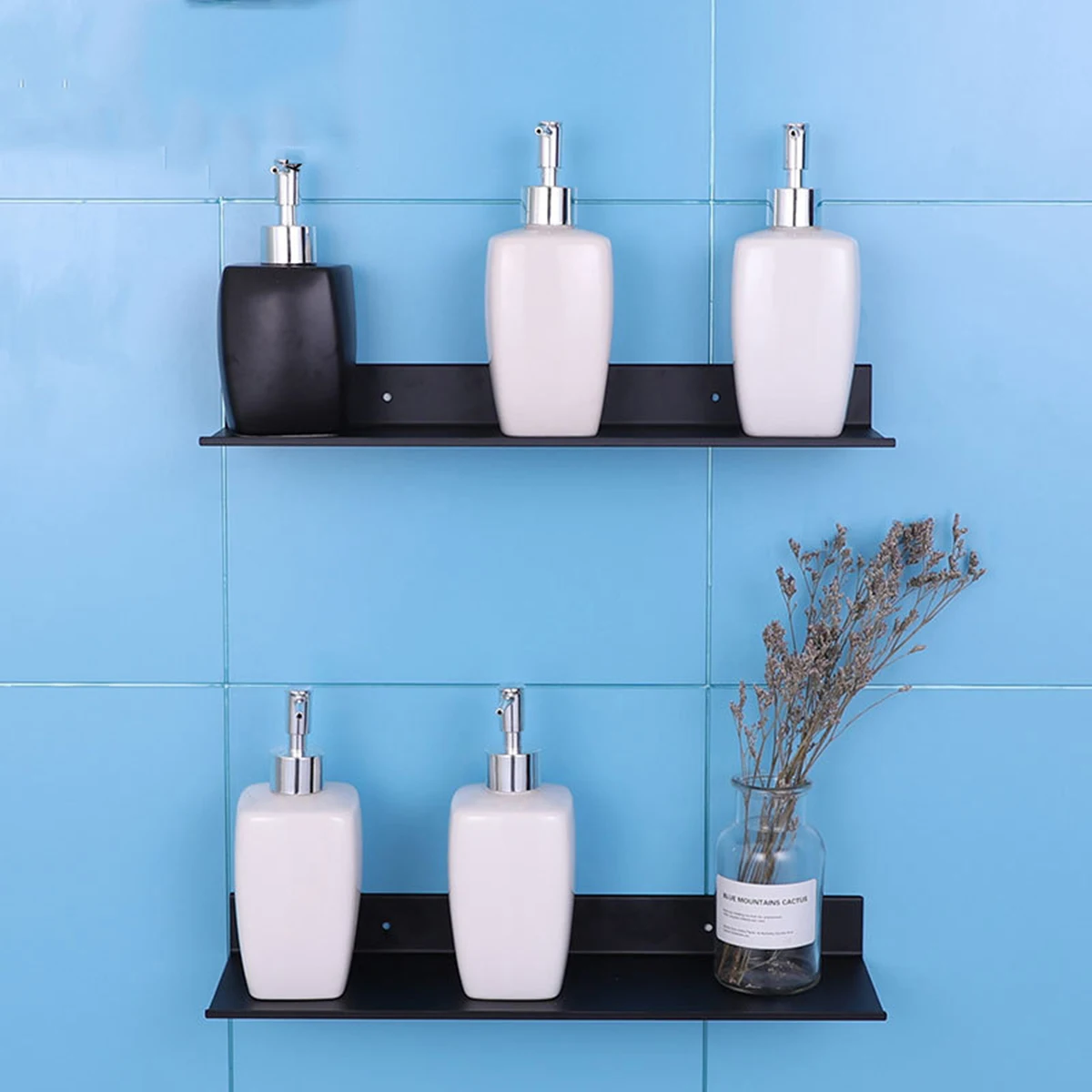 

Faroot Home Storage Rack, Wall Box, Sorting Stand Large Capacity Strong Burden Adhesive Platform