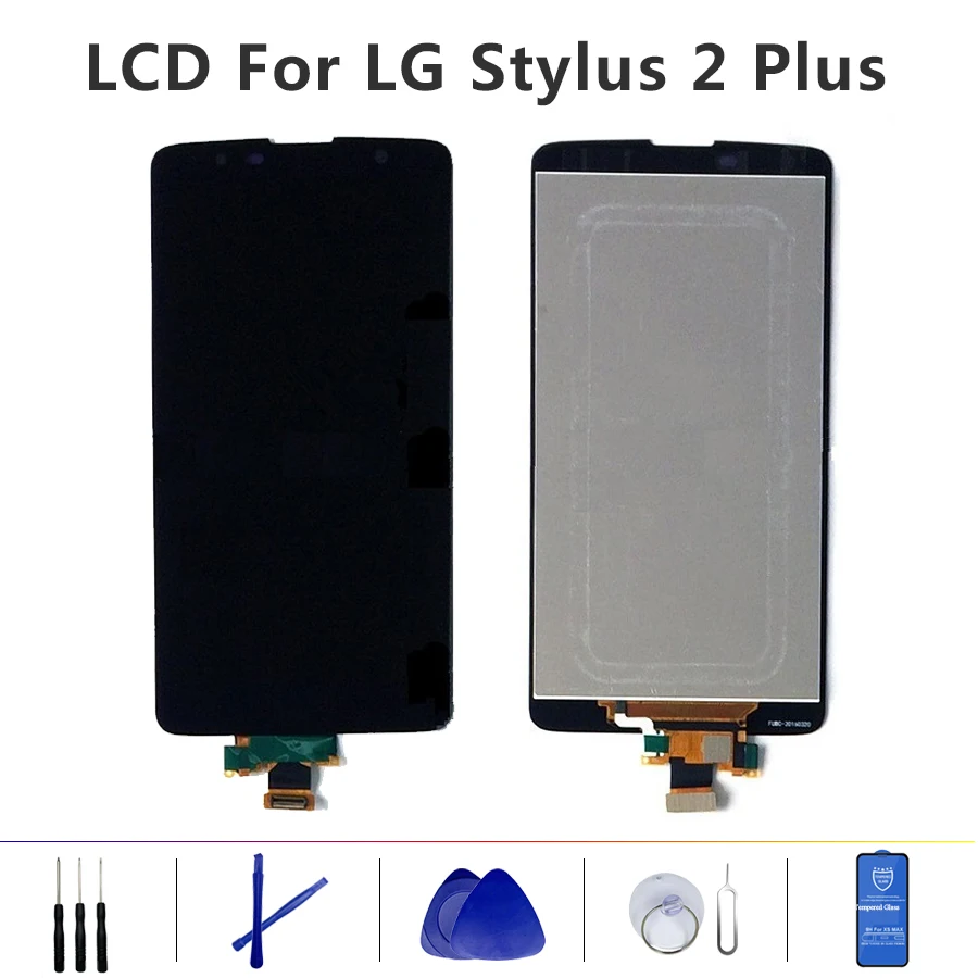 

5.2" Original LCD Display Touch screen Digitizer Assembly for LG Stylus 2 Plus K530 K530F with frame