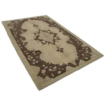 

155x235 Cm Beige Handmade Vintage Anatolian Rug-5x8 Ft