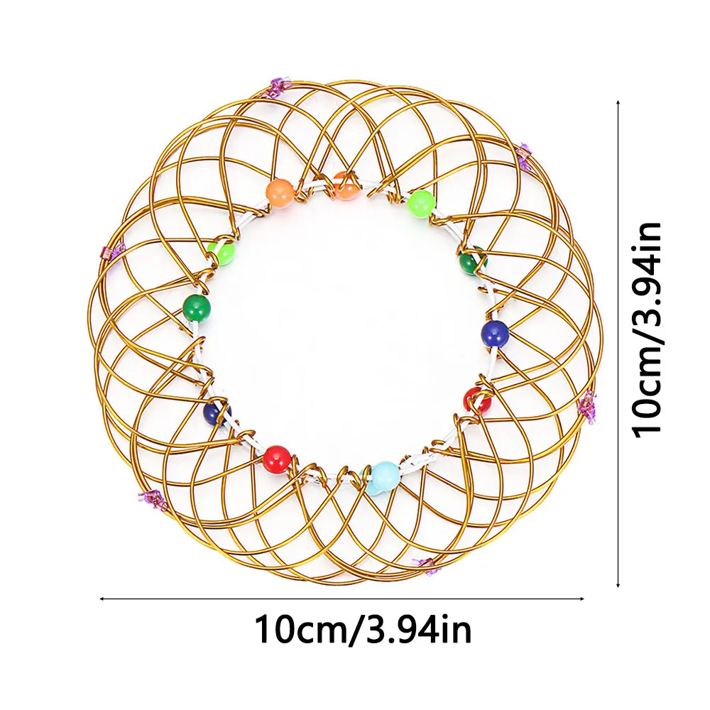 Iron Fidget Toy Anxiety Relief Spinner with Multiple Changes