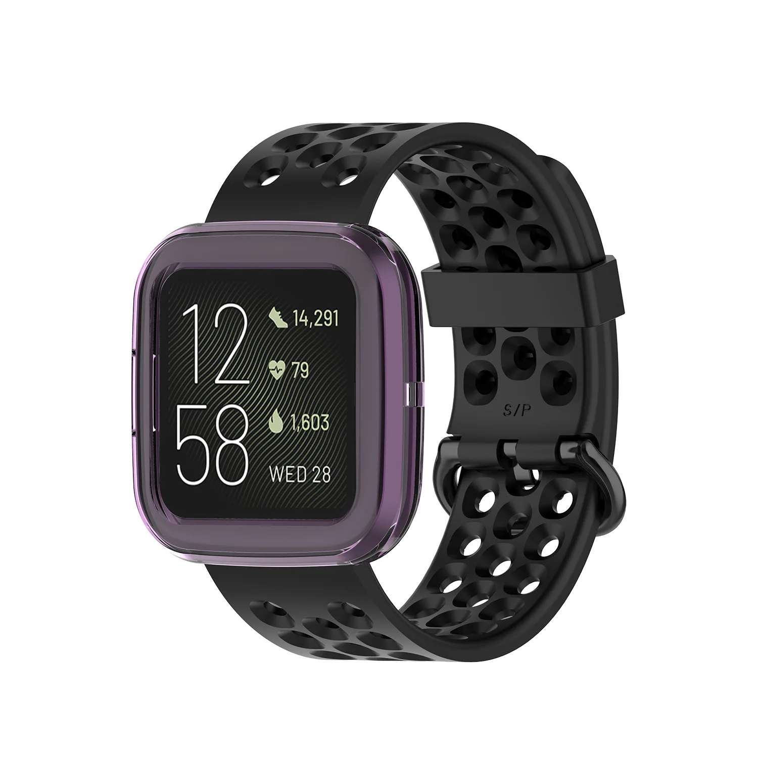 50 шт./лот мягкий ТПУ прозрачный силикон чехол для Fitbit Versa 2 Smartwatch защитный корпус Versa2 сменные часы аксессуары
