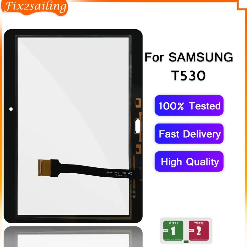 Для samsung Galaxy Tab 4 10,1 ''T530 T531 T535 сенсорный экран в сборе Замена планшета внешнее стекло сенсорная панель