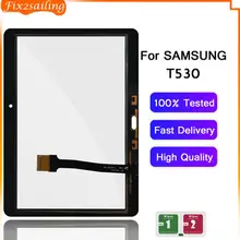 Для samsung Galaxy Tab 4 10,1 ''T530 T531 T535 сенсорный экран в сборе Замена планшета внешнее стекло сенсорная панель