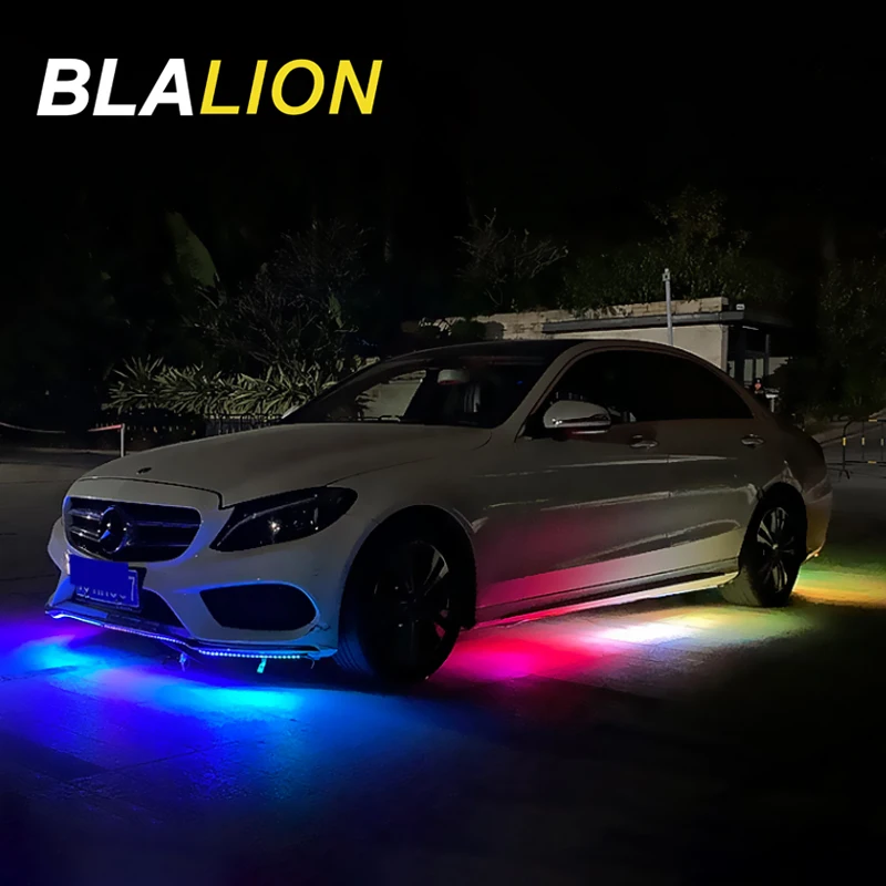 Car LED Chassis Lights Underglow Light Kit Underbody Lighting RGB Strip