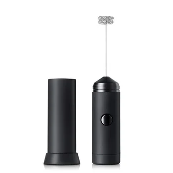

Milk Frother Mixer Powerful Battery Operated Foam Maker Electric Handheld Stainless Steel Egg Beater Stirrer Blender Spring