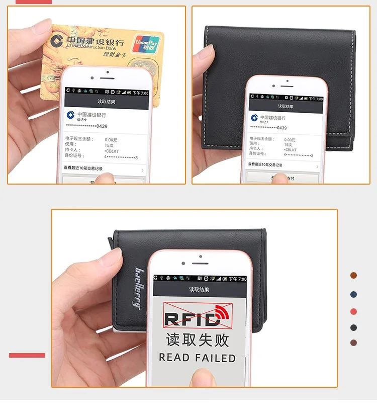 Смарт-кошелек Бизнес-держатель для карт Hasp Rfid Кошелек Алюминиевый металлический кредитный бизнес мини карточный кошелек для мужчин и женщин