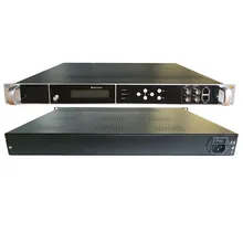 8 Carrier Modulator IP / ASI to ISDB / ATSC / DVB-T / C / DTMB Cable TV Front End Equipment Hotel TV System Equipment