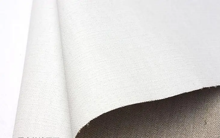 

1.7mx5m roll fine texture Rain Linen professional painting primed canvas