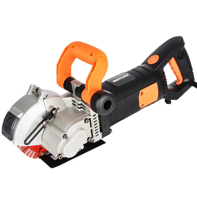 

220V 2700W Electric Slotting Machine, Cutting Machine, Wall Concrete Stone, No Dead Corners, Slotting, One-Time Forming, Dust-Fr