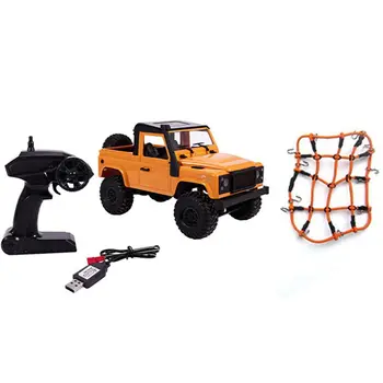 

1:12 Scale Car Assembled Model RTR Version Car 2.4G 4WD MN-91K & Elastic Luggage Net for 1/12 MN D90 D99 MS,Orange