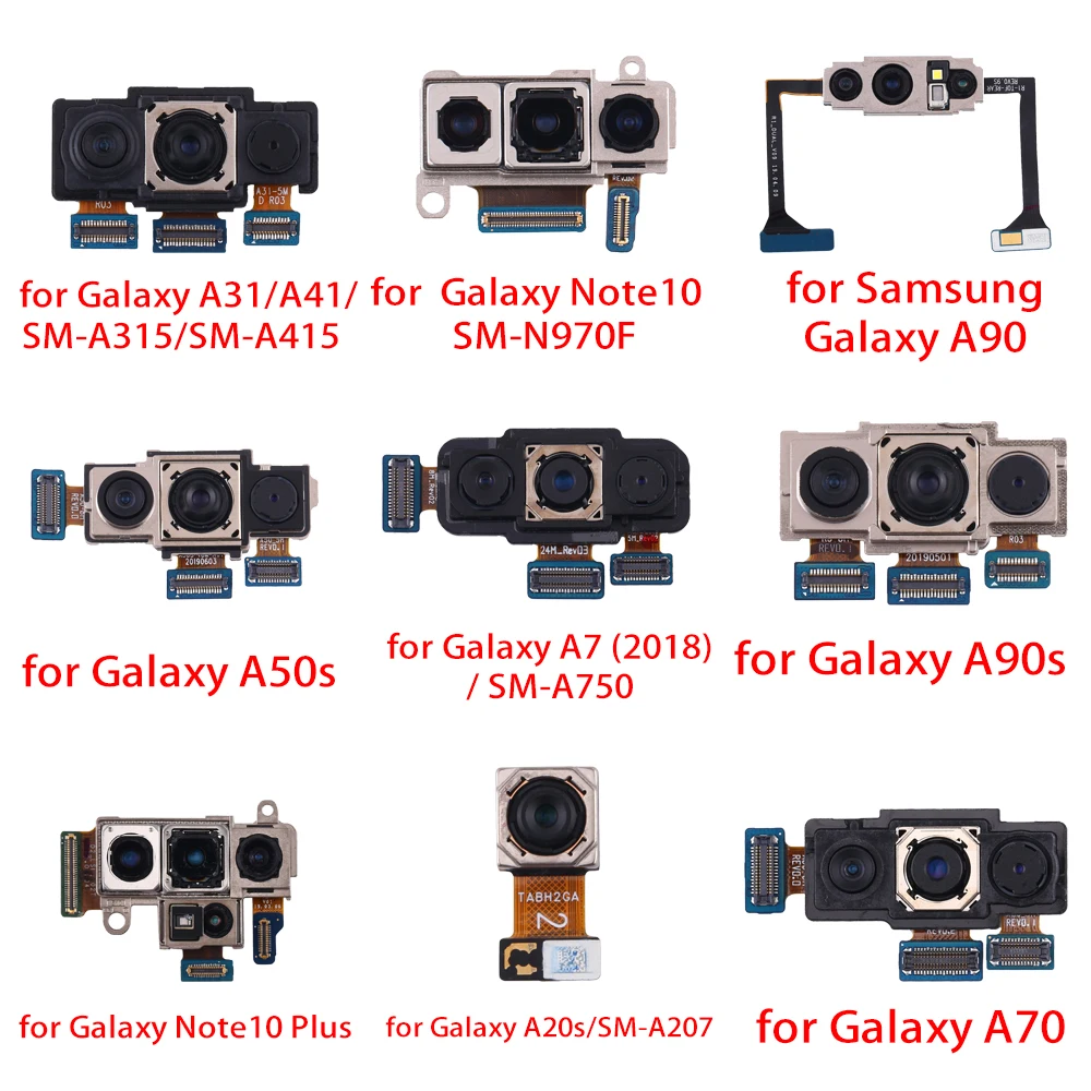 Камера заднего вида для Samsung Galaxy A31/A41/SM-A315/SM-A415/A90/A50s/A90s/A7(2018)/SM-A750/Note10 Plus/A20s / SM-A207/A70 |