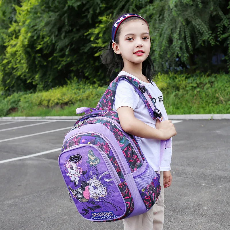 

2019 Winter New Style Trend Young STUDENT'S Backpack Cool Printed College Style Leisure Bag