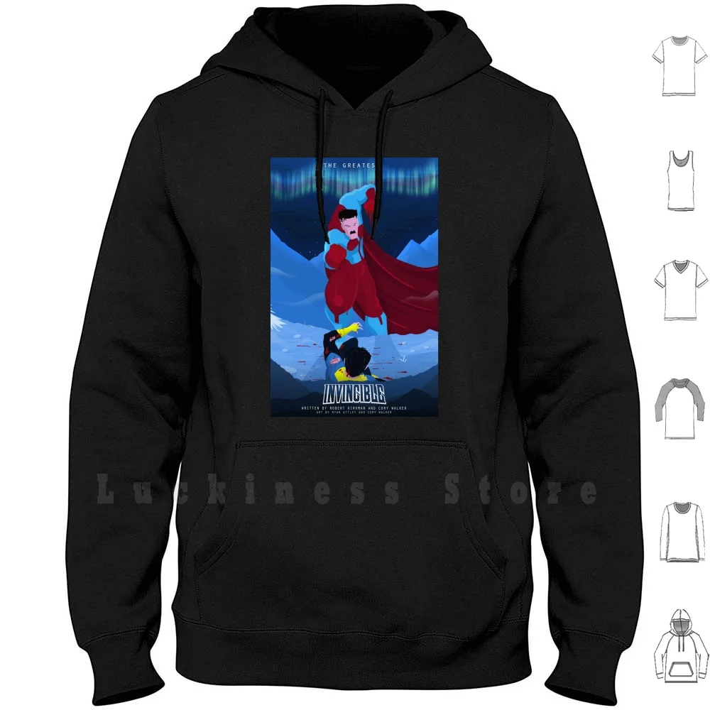 The Discovery (Indistruttibile) Felpe Con Cappuccio Manica Lunga Indistruttibile Comics Comic Skybound Comic Book Art Comic Art