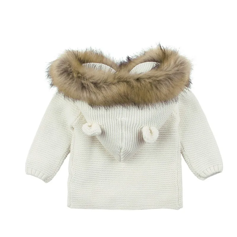 Children Kids Sweater Jacket Autumn Winter Baby Girl Boy Hoodie Cardigan Casual Outerwear Coat Clothes Newborn Wear New Tops