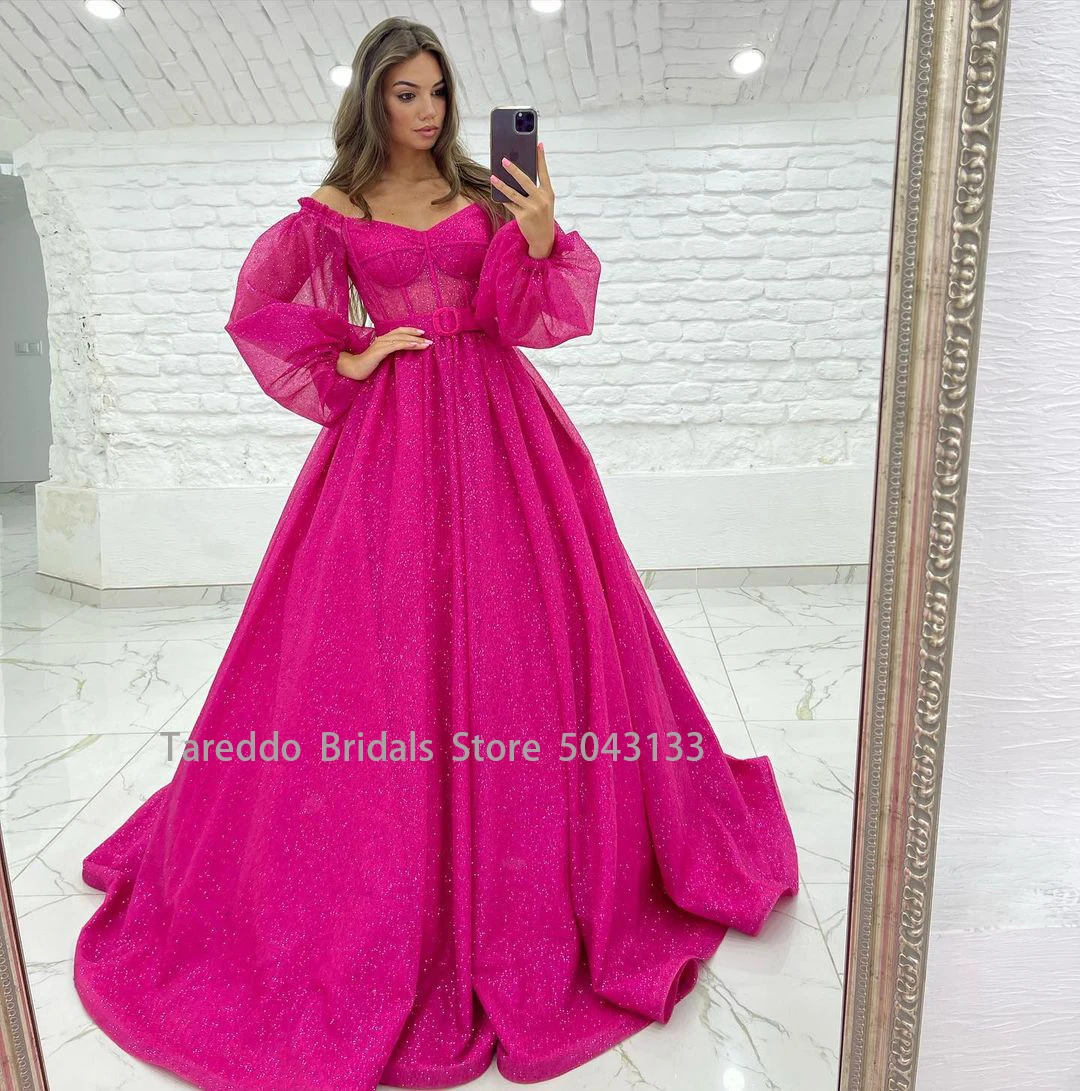 GLITTER ROSE ONLINE DRESSES RED CARPET PROM WEDDING | FecoDiFiori – FECO DI  FIORI