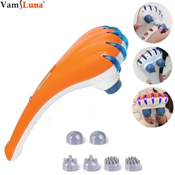 

Electric Back Massager, Handheld Double Head Deep Tissue Percussion for Full Body Massage for Neck, Shoulder, Head, Foot, Leg