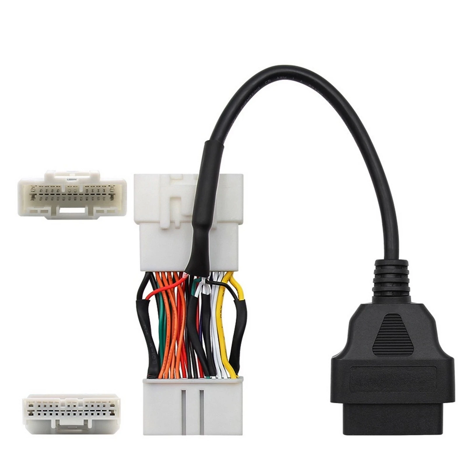 

OBD2 Connector Adapter OBD To OBD2 16Pin Car Diagnostic Tool Auto Extension Cable For Tesla 2019 2020 2021 Model 3 Cables
