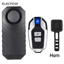 Elecpow – alarme Anti perte de vélo, télécommande pour moto, sécurité véhicule électrique, étanche, sans fil, détecteur de vibrations
