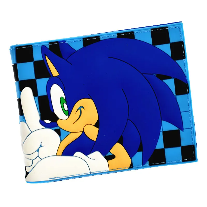 Big Deal Sonic Wallet Men's Short Purse Cool Design Wallets With Coin Pocket ZemLgroXD