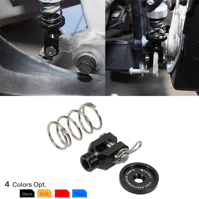 NICECNC ATV Rear Brake Clevis & Rear Brake Return Spring For Yamaha RAPTOR 700 2006-2020 RAPTOR 700R 2013-2020 RAPTOR 700 700R