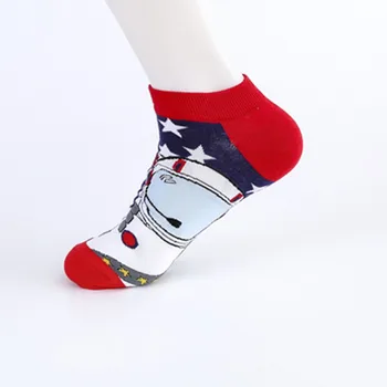 

Unisex Men and Women Harajuku Socks Spring Summer Printing Cartoon fruit Pattern Low Ankle Socks Ladies Cotton Funny Socks meias