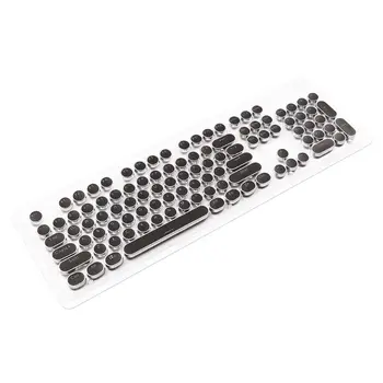 

DIY Keycap Retro Steam Punk Typewriter Mechanical Keyboard 104 87 Standard Keys