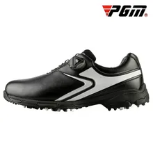 PGM Гольф Мужские Кроссовки противоскользящие поворотные шнурки водонепроницаемые и дышащие