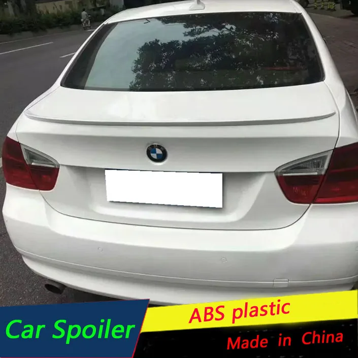 Спойлер для BMW E90 320i 318i 330i 325i 2005-2012 ABS-пластик черный/белый цвет | Автомобили и