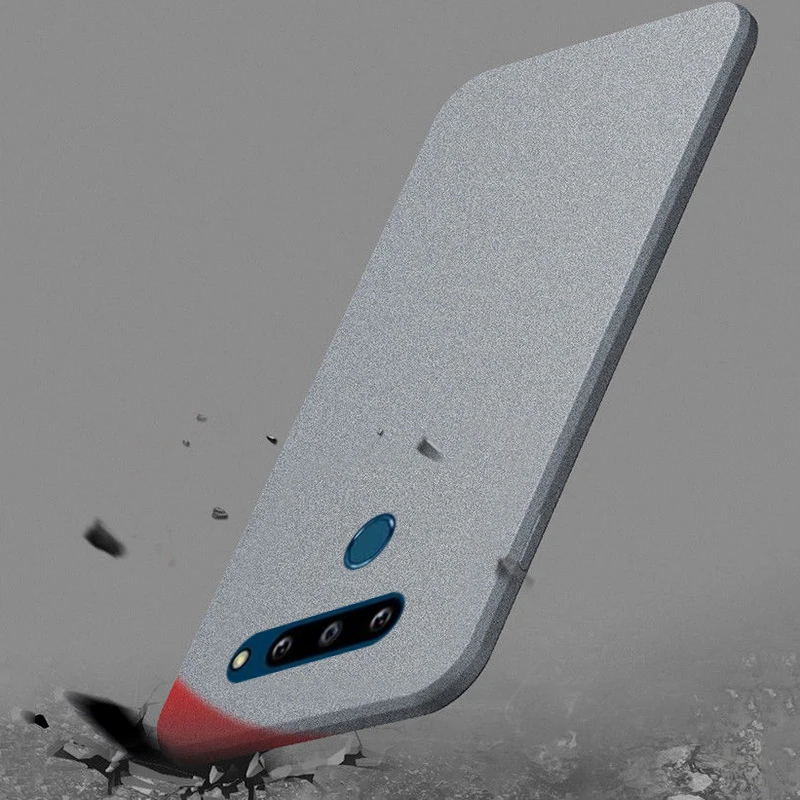 YISHANGOU Чехлы для LG G8X ThinQ G8 G5 G6 G7 V30 V40 K40 тонкий мягкий силиконовый песчаник Матовый
