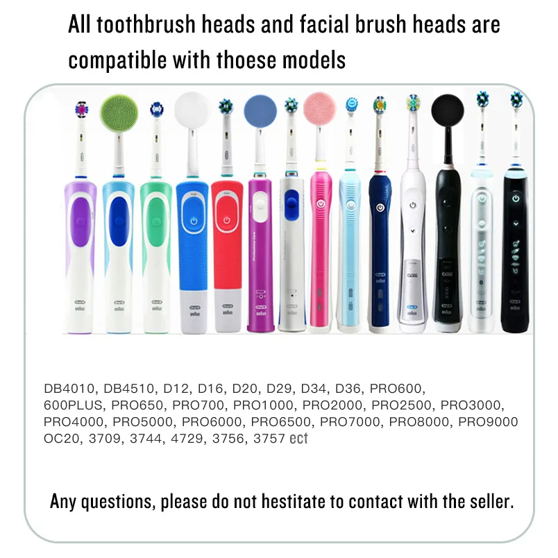 Facial do Silicone para a Precisão Sensível da Escova de Dentes da Substituição Kit de Limpeza da Escova Oral-b Limpa Branco Floss Ação Cruzada Cabeça - 3d 1 3d floss ação cruzada cabeça sensível da