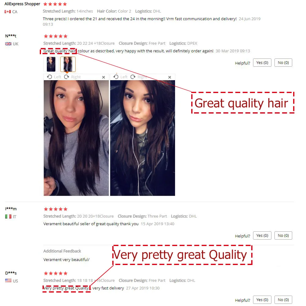 Dark Brown Indian Hair Weave Bundles - Bobbi Collection 1 Bundle Color 2 - Straight Hair Weft Non-Remy Hair Extension image 5