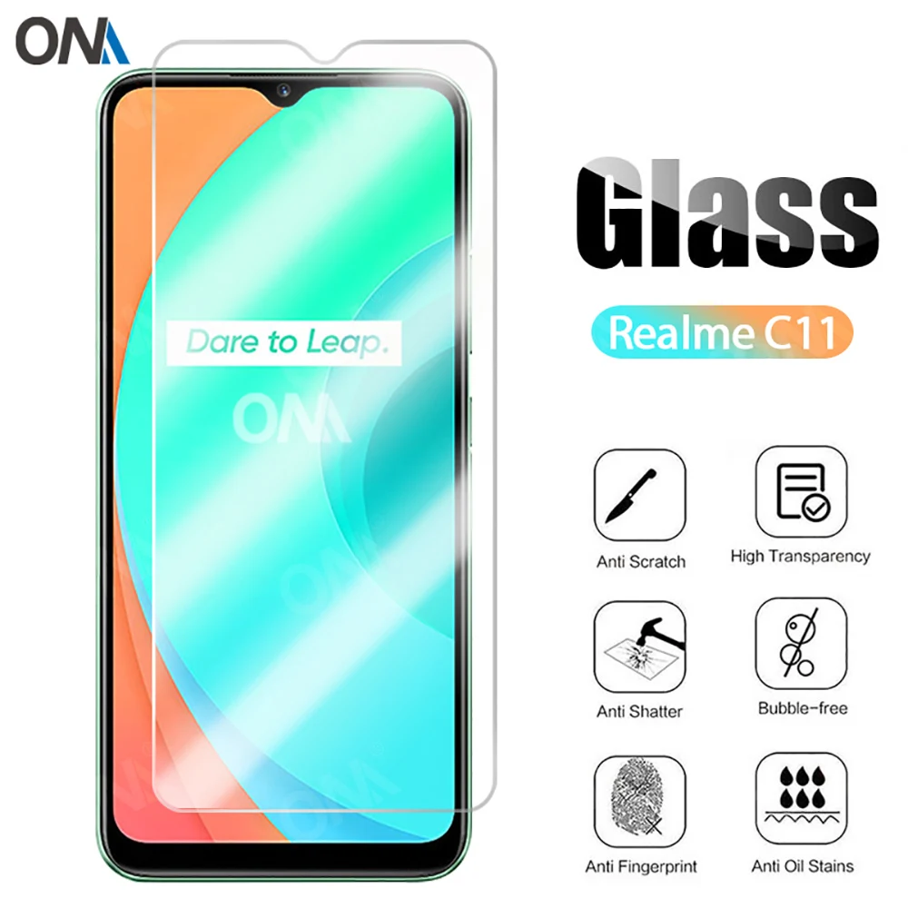 Закаленное стекло для Realme C11 Защитная пленка экрана 6 5|Защитные стёкла и плёнки| |
