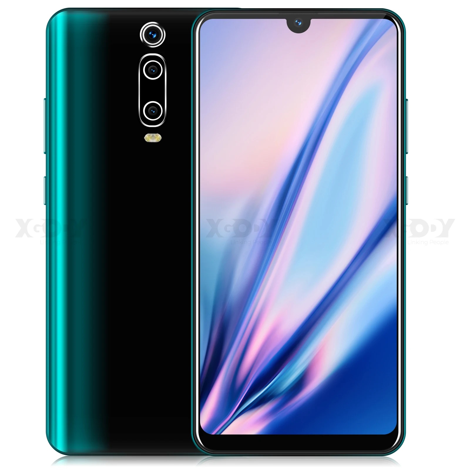 Мобильный телефон XGODY 3G 9T 1 ГБ 4 6 26 дюйма QHD экран MTK6580 четырёхъядерный Android 9 0 Waterdrop