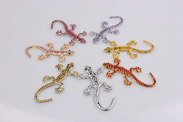 Поперечная граница для автомобиля с инкрустацией стразами Gecko наклейки на бампер с инкрустацией стразами крокодил наклейки на тело с инкрустацией стразами скорпион наклейки на бампер