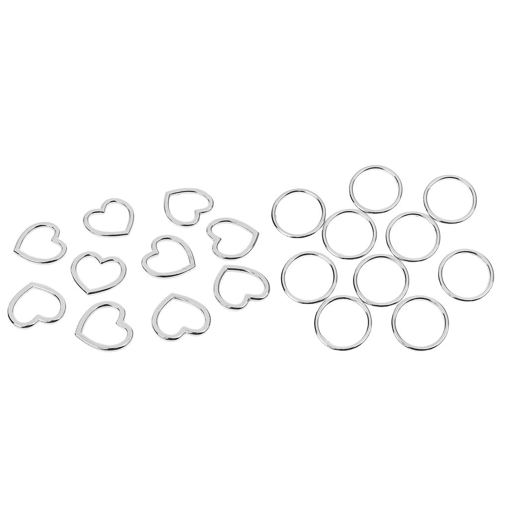 Многофункциональное металлическое кольцо для фурнитура для сумок кольцо ручная работа аксессуары, 20 штук