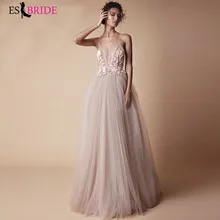 Сексуальное вечернее платье с глубоким v-образным вырезом, вечерние платья, платья для особых случаев размера плюс, женское элегантное вечернее платье ES2622