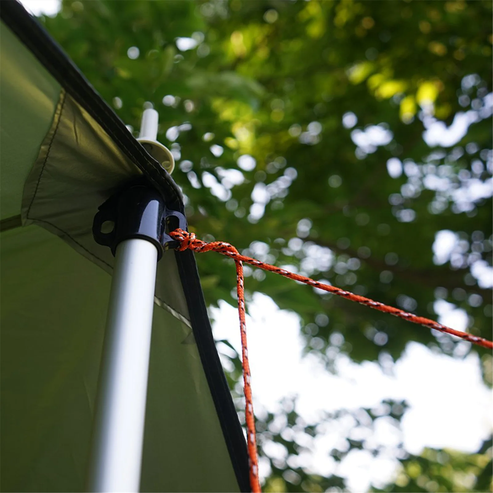 2PCS Telescoping Tarp Poles Portable Replacement Canopy Adjustable Aluminum Rods For Tent Awning Tools Outdoor Camping Hiking,outdoor awnings