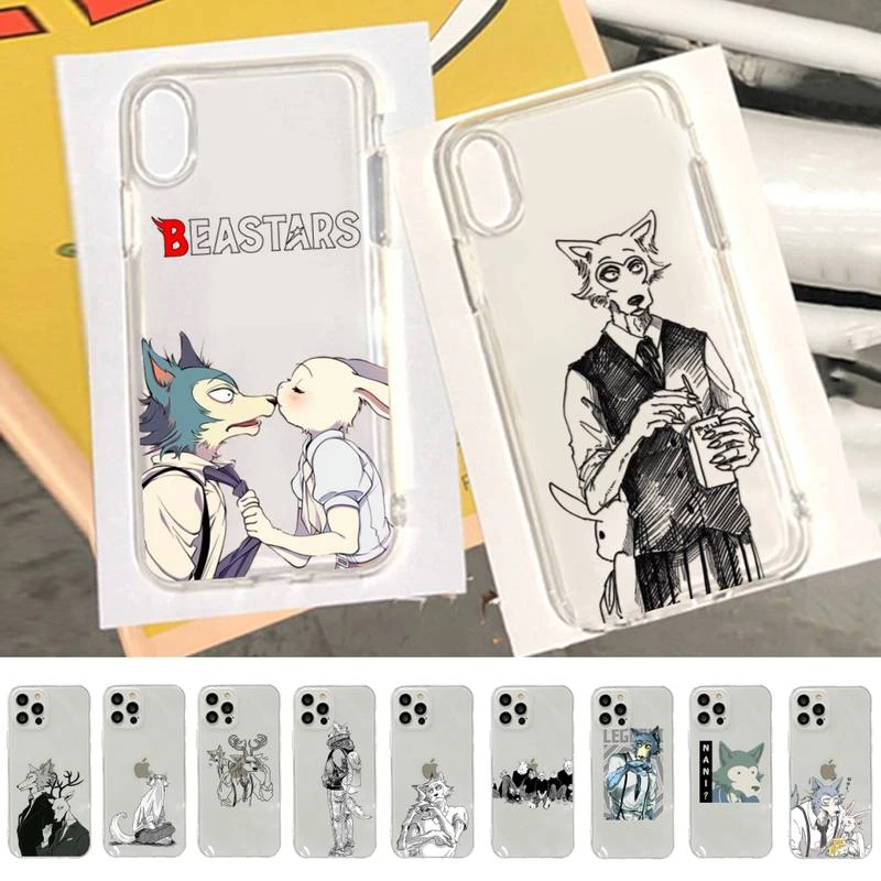 xr phone case Cartoon BEASTARS Phone Case for iphone 13 11 12 pro XS MAX 8 7 6 6S Plus X 5S SE 2020 XR case 11 cases