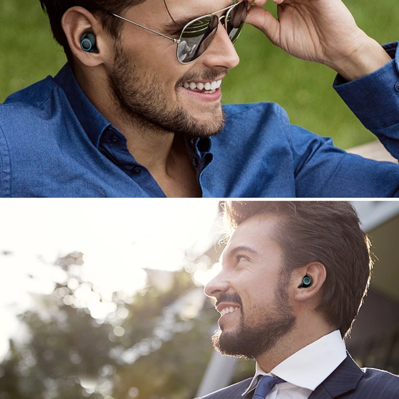 S5 Twins спортивные магнитные наушники Bluetooth V5.0 беспроводные наушники гарнитура