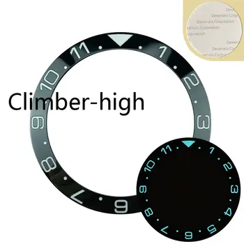 

PHYLIDA Luminous Lume 38mm 12H Dual-Time Ceramic Bezel Insert Mod for SKX007/009 BGW9 C3 WITH A Complimentary Adhesive Sticker.