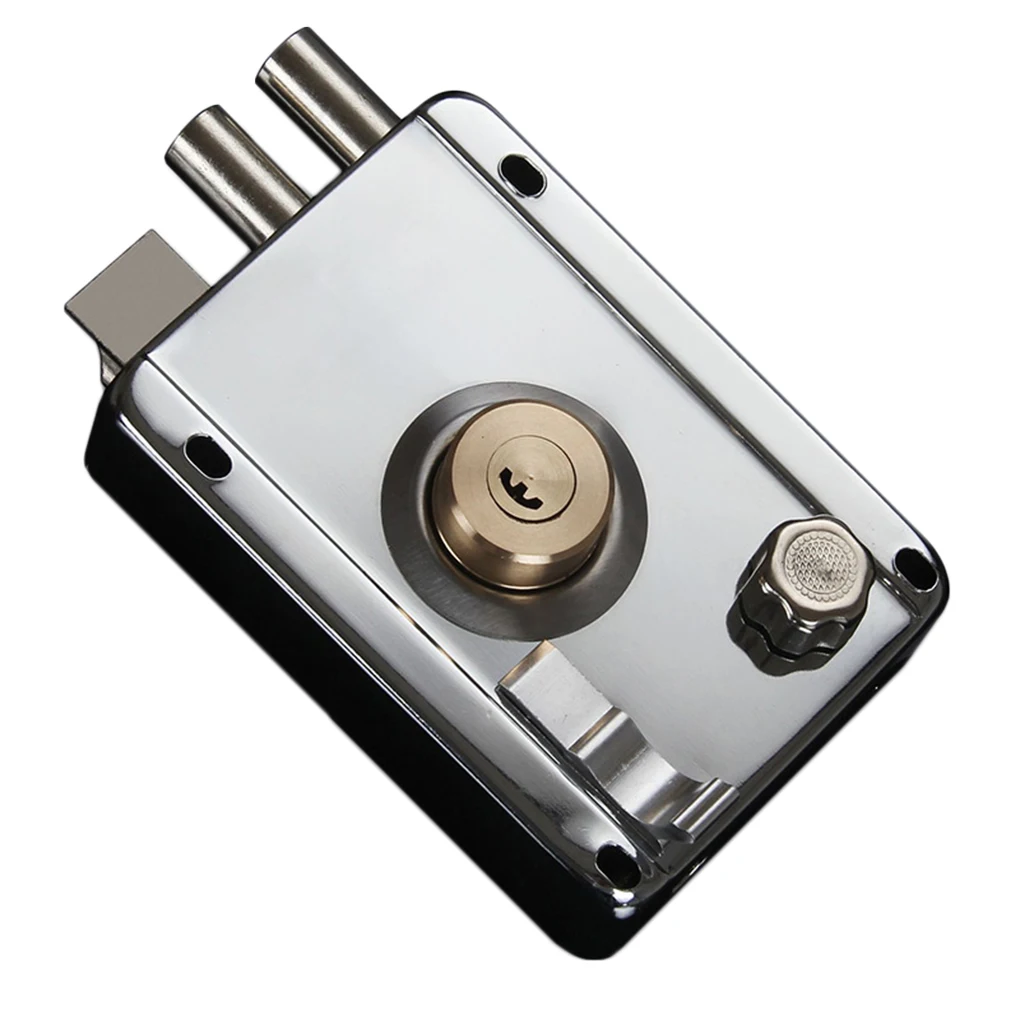 Door Lock Exterior Interior Deadbolt Multiple Insurance Lock Hardware