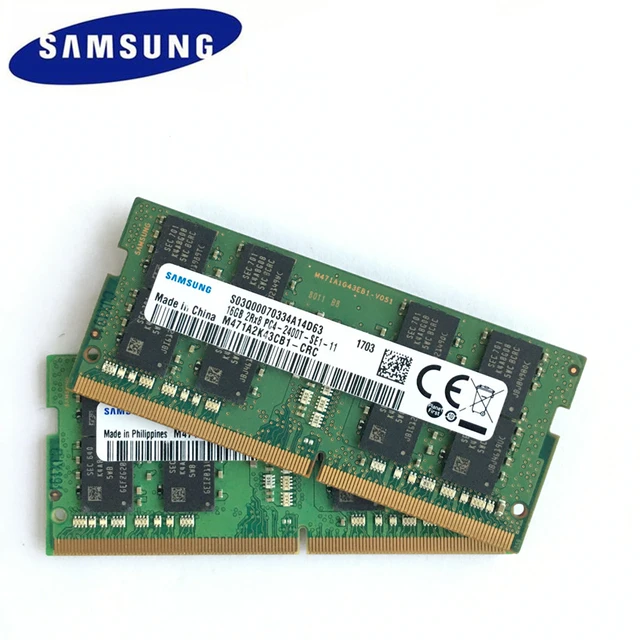 SAMSUNG 16GB (8GB x2枚) DDR4-2400