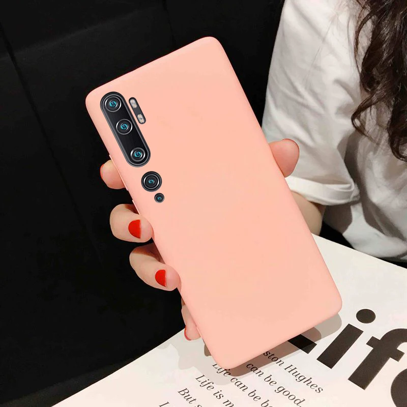 Карамельный цвет чехол для Xiaomi mi 9 SE 8 CC9 CC9E A2 A3 Lite 9T чехол для Red mi K20 Note 8, 8, 7, 10 Pro 8A 7A чехол для телефона из мягкого силикона ТПУ с крышкой