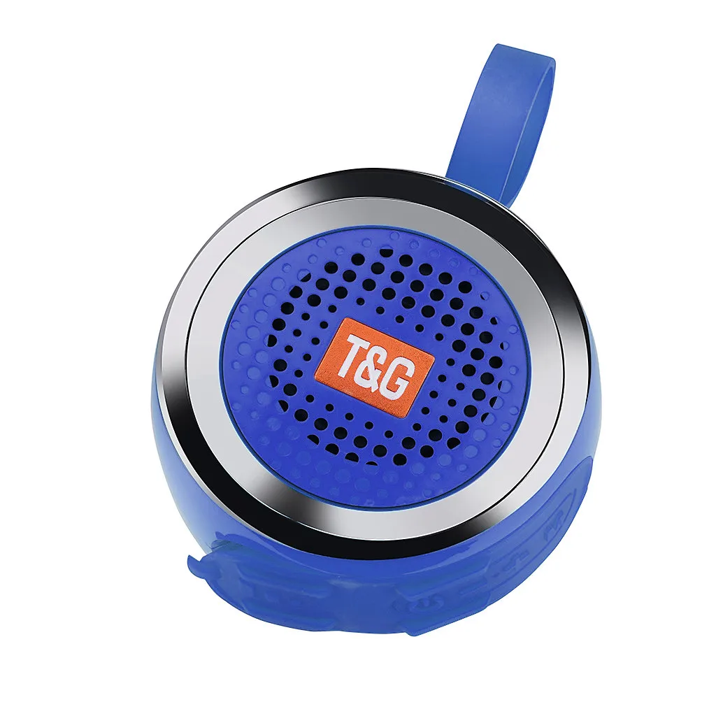 Синий HIPERDEAL портативный Bluetooth динамик s беспроводной динамик USB Радио Fm Mp3 стерео музыка звук Sweatproof Открытый Крытый громкой связи - Цвет: Синий