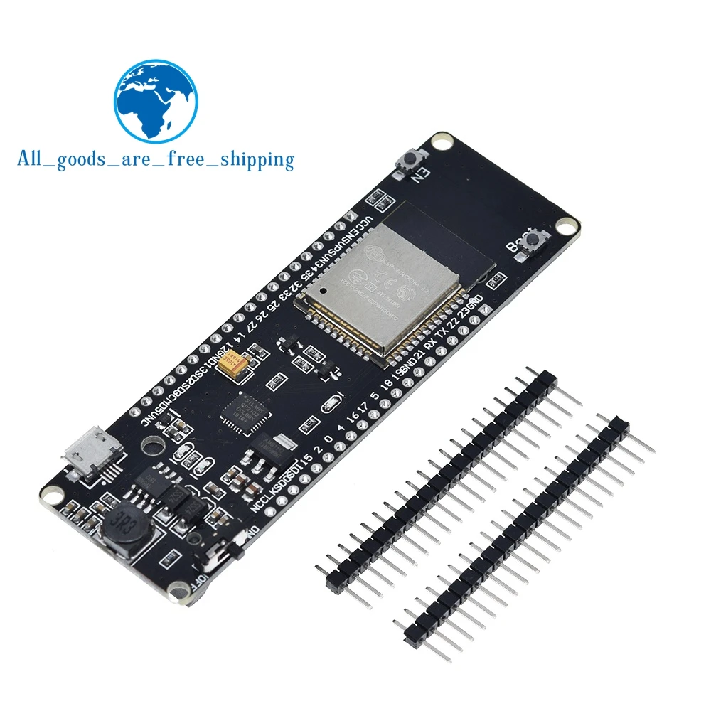 TZT WEMOS WiFi и Bluetooth Батарея ESP32 инструмент разработки ESP32 батарея esp8266 ESP WROOM 32 ESP32 хорошее